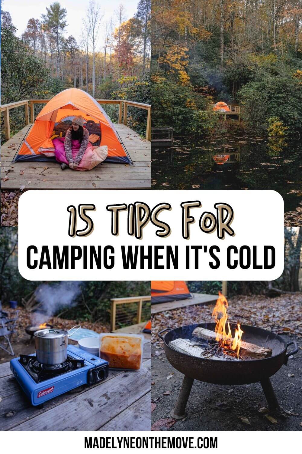 Tips for camping when it's cold